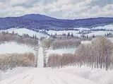 James Stanford Perrott, Untitled - Foothills Snow