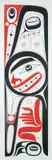 Robert Davidson, Half a Soul #27/99, 2001, colour silkscreen on paper