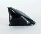 Lucy Cookie, Bird, black stone carving