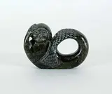 Nuveeya Ipellie, Untitled - Sedna, green stone carving