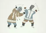 Helen Kalvak, Dancers with Loon Hats #45/50