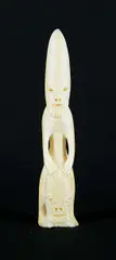 Seetee Natsiapik, Tupilak, 1979, bone carving