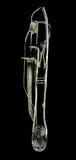 Aksel H. Andersen, Untitled - Structural Treble Clef, 1970, welded metal sculpture