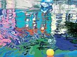 Barbara Hirst, Cove Reflection #3, 2009, acrylic on wood board