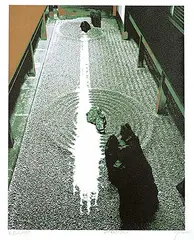 Yuichiro Kato, Stone Garden in Winter #40/150, 1990, colour silkscreen on paper