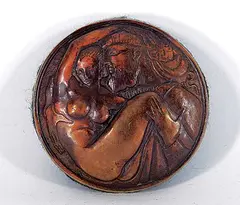 Ari Kattan, Untitled - Held #5/12, bronze medal