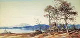 John G. Mathieson, Untitled - Scottish Moorland Loch, 1925, watercolour on paper