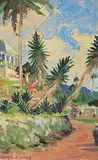 Florence Helena McGillivray, British West Indies, oil on canvas board