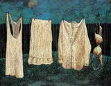 Jeff Molloy, Bone Dry, 2009, mixed media on wood board