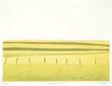Ken Pattern, Alberta Fields #106/115, 1980, colour lithograph on paper