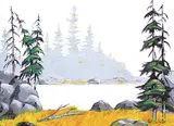 Pat Sullivan, A Hazy Day, acrylic on canvas