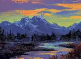 Robert Edward Wood, Sunset Contrast