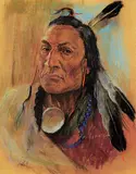 Nicholas Raphael de Grandmaison, Untitled - Portrait of a Chief