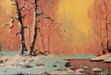Roland Gissing, Untitled - Winter Stream