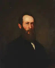 Robert Harris, Untitled - Portrait of a Gentleman, 1880, oil on canvas