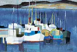 Hilton Macdonald Hassell, The Sheltered Fleet, Donnegal, Erie