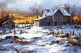 Georgia Jarvis, Winter Sunset