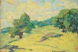 Henrietta Mabel May, Knowlton, oil on wood panel