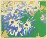 Walter J. Phillips, Cineraria #48, 1928, colour wood block on paper