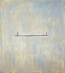 David Bolduc, False Creek, 1975, acrylic on canvas