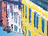 Barbara Hirst, Ripple, 2011, acrylic on wood board