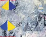 Gerald Hushlak, V - 14, 1979, acrylic on canvas