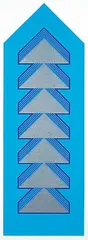 Harry Mitsuo Kiyooka, Silver Arrow #24/63, colour silkscreen on paper