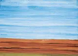Arthur Fortescue Mckay, Untitled - Along the Horizon, 1992, watercolour on paper