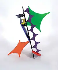 Greg Robb, Sci-Fi, 2020, painted metal sculpture