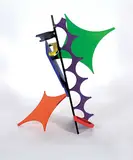 Greg Robb, Sci-Fi, 2020, painted metal sculpture
