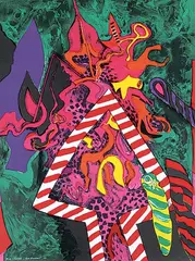 Jack Shadbolt, Invictus #88/150, 1993, colour lithograph on paper