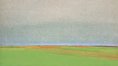 Takao Tanabe, Untitled - The Prairie, acrylic on canvas board