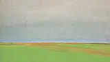 Takao Tanabe, Untitled - The Prairie, acrylic on canvas board