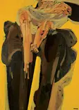 Ronald John Spickett, Aspect of the Tossed Figure - Series A, oil on canvas