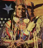 James Neil Boyle, Untitled - Crow Chief, 1979, acrylic on canvas