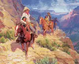 Paul Kethley, The Orphans, oil on canvas