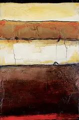 Alain Attar, 6.5.09, 2009, mixed media on wood board