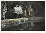 Jennifer Dickson, Gilded Entrapment: Melbourne Hall #17/30, colour etching on paper