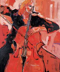 Amy Dryer, Appassionata, 2012, oil on canvas