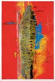 Drew Harris, Carrier Series #6, 1999, mixed media on paper
