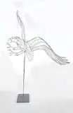 Rudy Kehkla, Untitled - Eagle in Flight, metal sculpture