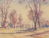 Alfred Crocker Leighton, Vet Hosp. Victoria
