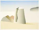Norman Antonio Onley, San Carlos Tower #35/40, colour silkscreen on paper