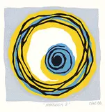 Katie von der Ohe, Monsoon II, 2006, colour silkscreen on paper