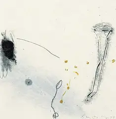 Stuart Oxley, Untitled - Tee Time, 1999, colour monoprint on paper