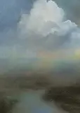Bruce Pashak, Untitled - Cloud Forms, 1981, gouache on paper
