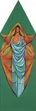 Ronald John Spickett, Untitled - Study for United Church Mural, oil on board