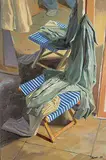 Lorne Toews, Untitled - In the Studio, 2002, oil on canvas