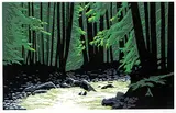 J. Thomas Hinton, Midday/Ranger Creek #4/60, 1991, colour silkscreen on paper