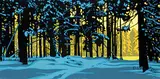 J. Thomas Hinton, Into the Warmth #AP 3/6, 1994, colour silkscreen on paper